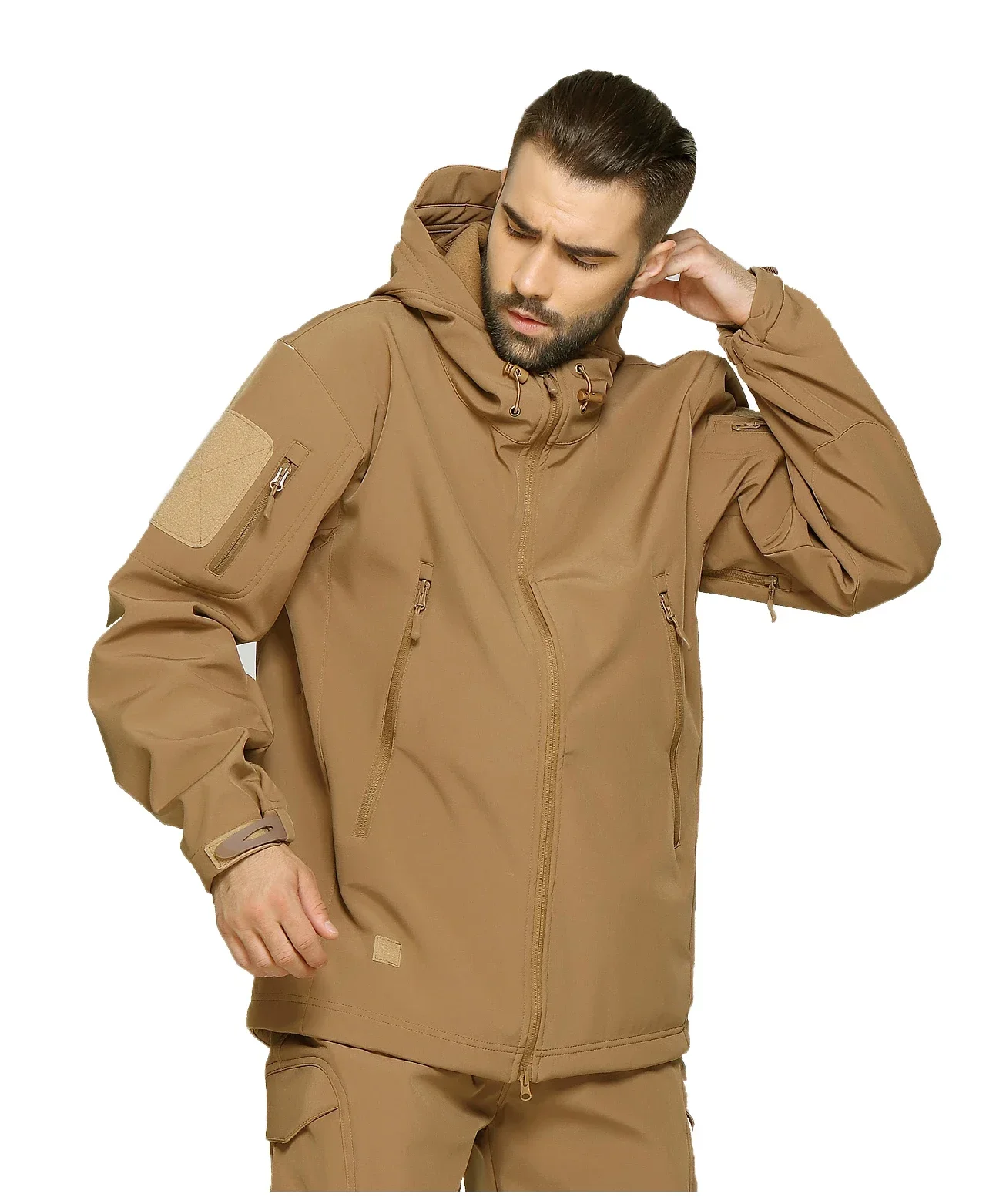 Outdoor Hunting Fleece - Combinaison d'assaut de Camouflage EMR Soft