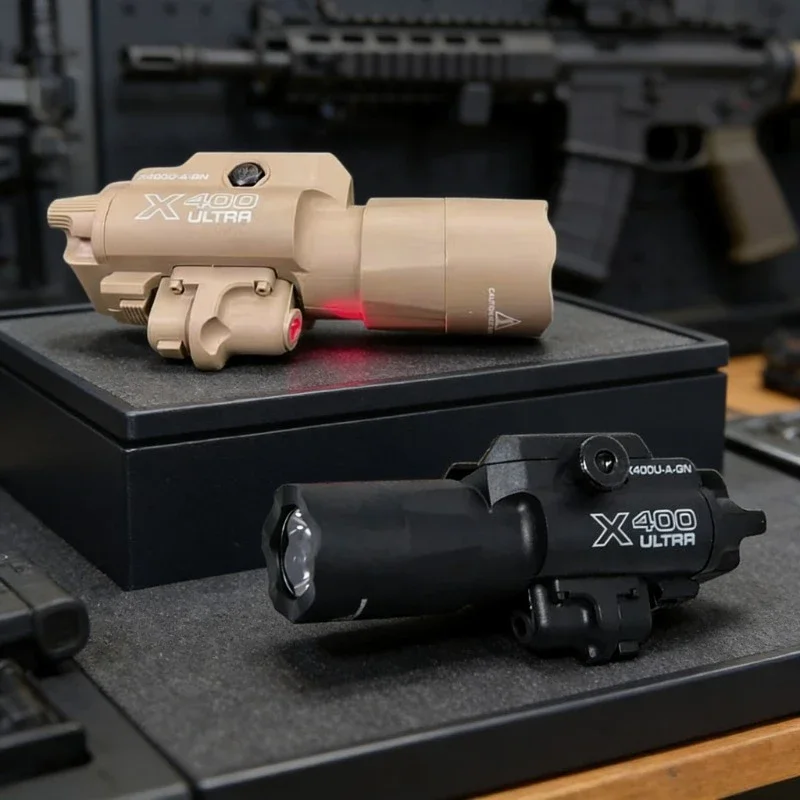 Outdoor Hunting Toys - Lampe torche 2 en 1 X400U,