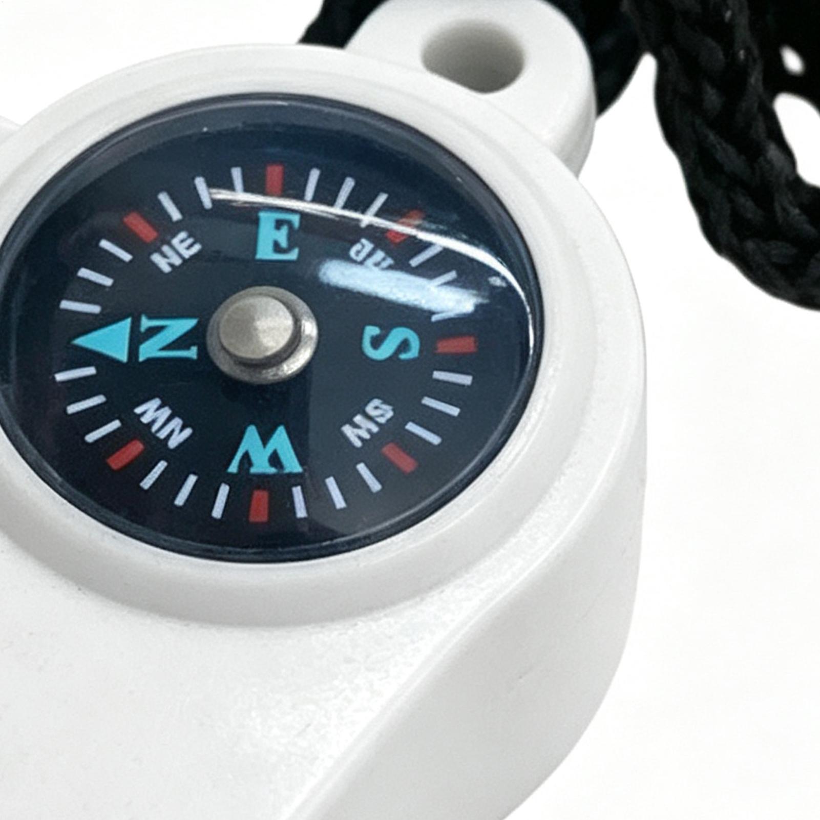 Hunting Outdoor Gear - Sifflet de sécurité multifonctionnel, boussole étanche