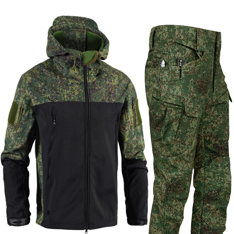 Outdoor Hunting Fleece - Ensemble veste et pantalon softshell 3-en-1