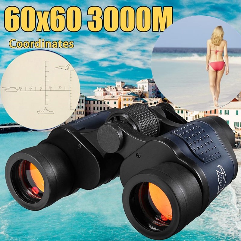Hunting Outdoor Watch - Jumelles 60x60 en HD pour l'extérieur,
