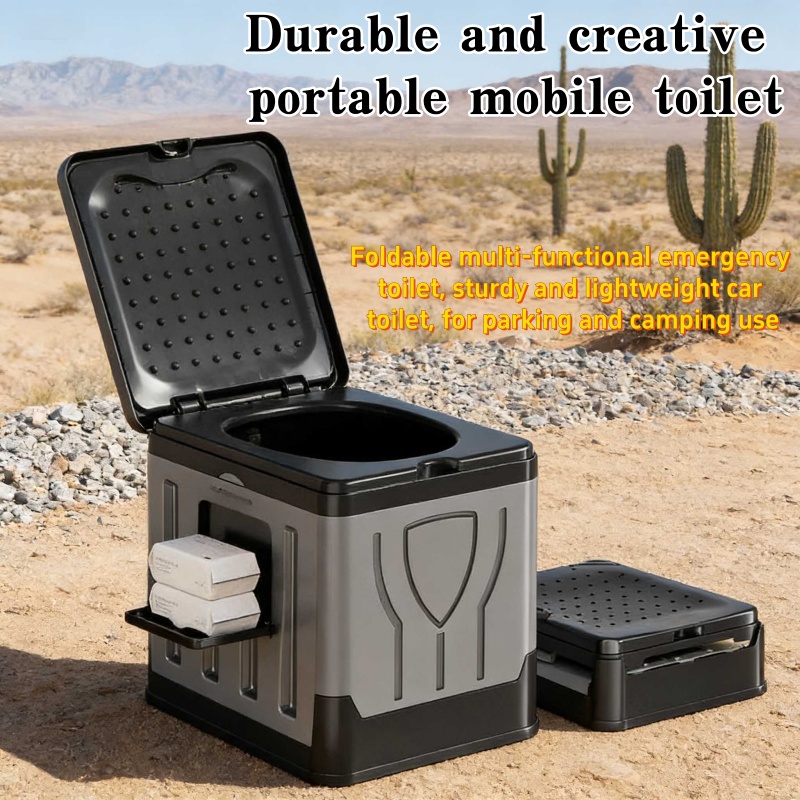 Outdoor Hunting Toilet - Toilette portable pliable pour voiture, équipement
