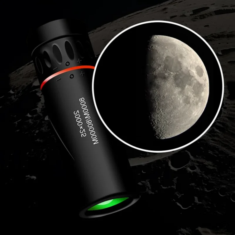 Hunting Outdoor Watch - Télescope monoculaire HD 2000x25, Camping en