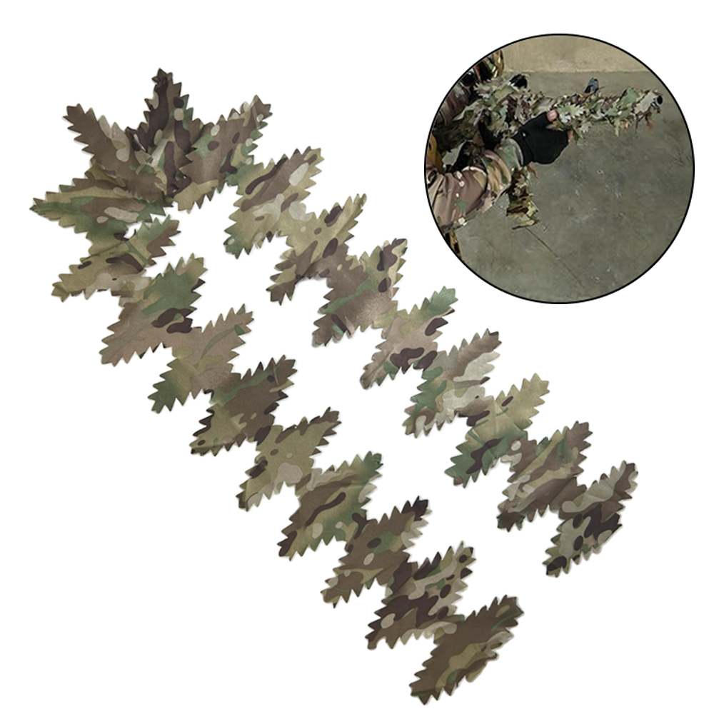 Ghillie Suit Woodland - Bandes de Camouflage de découpe Laser