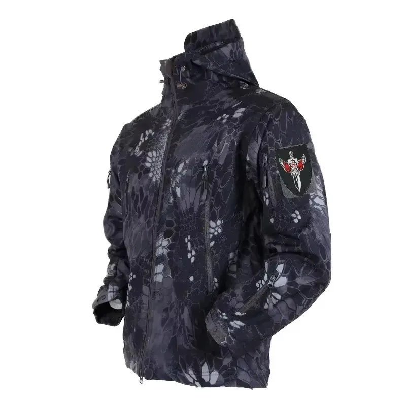 Outdoor Hunting Fleece - Assaut à coque souple de camouflage