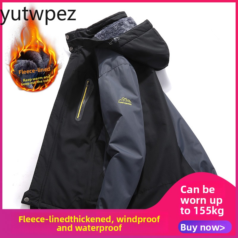 Outdoor Hunting Fleece - Veste d'hiver pour hommes, épaisse, chaude,