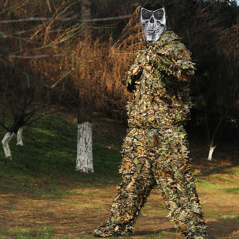 Combinaison mesurillie Sniper  - Ghillie Suit Woodland avis et prix