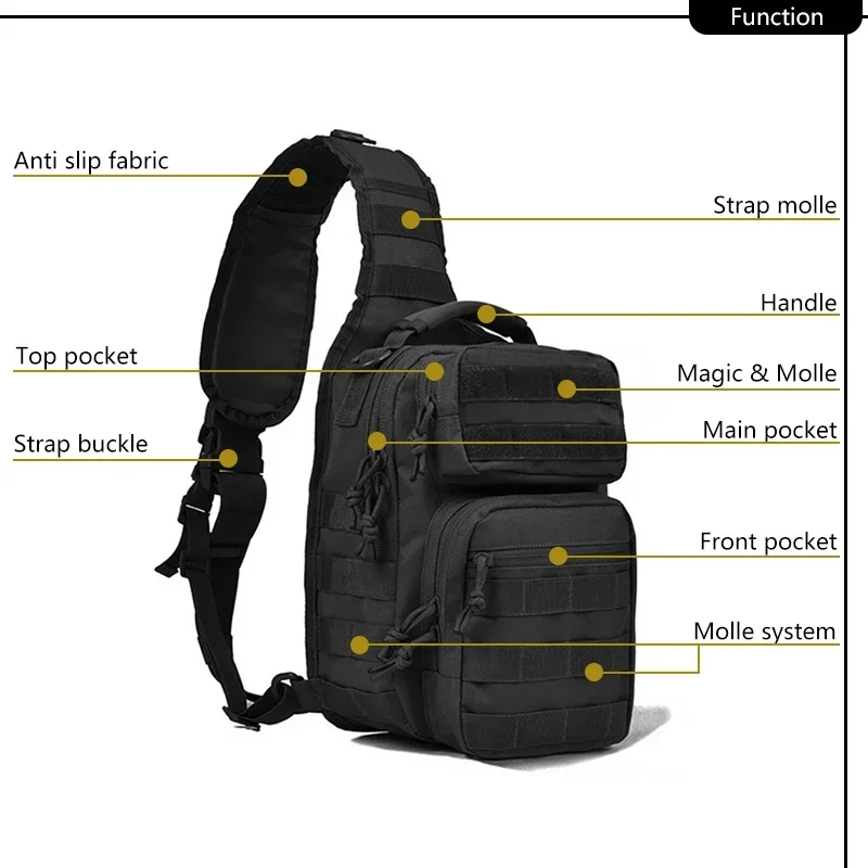 Sac à bandoulière extérieur D1 - Hunting Outdoor Gear avis et prix