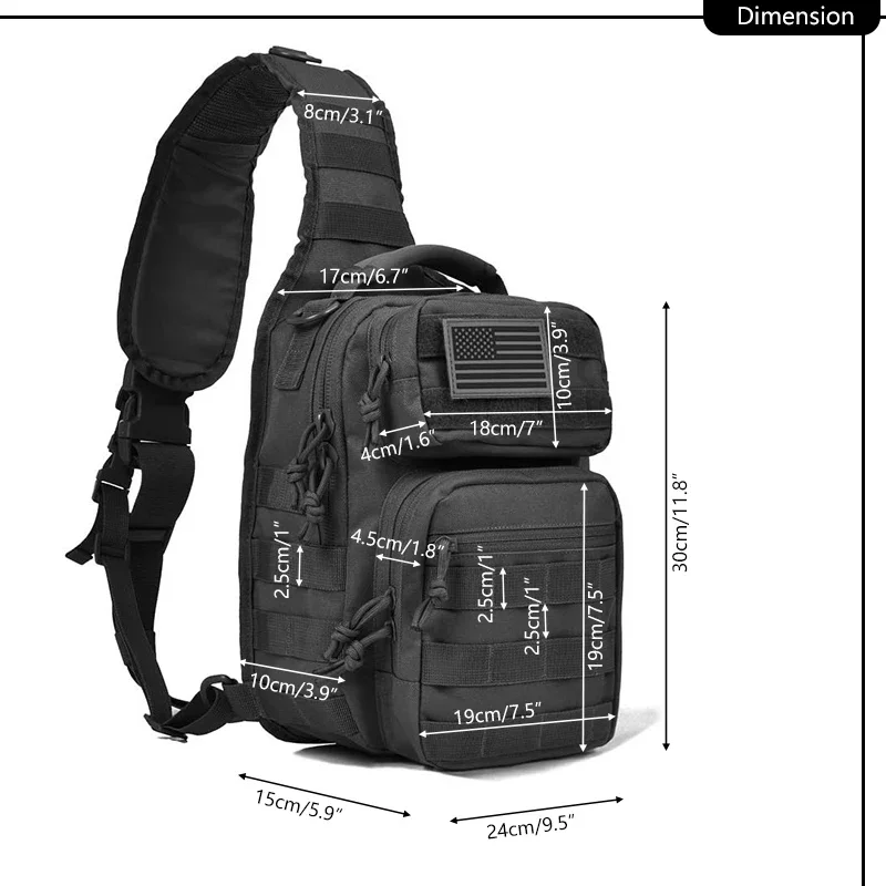 Sac à bandoulière extérieur D1 - Hunting Outdoor Gear avis et prix