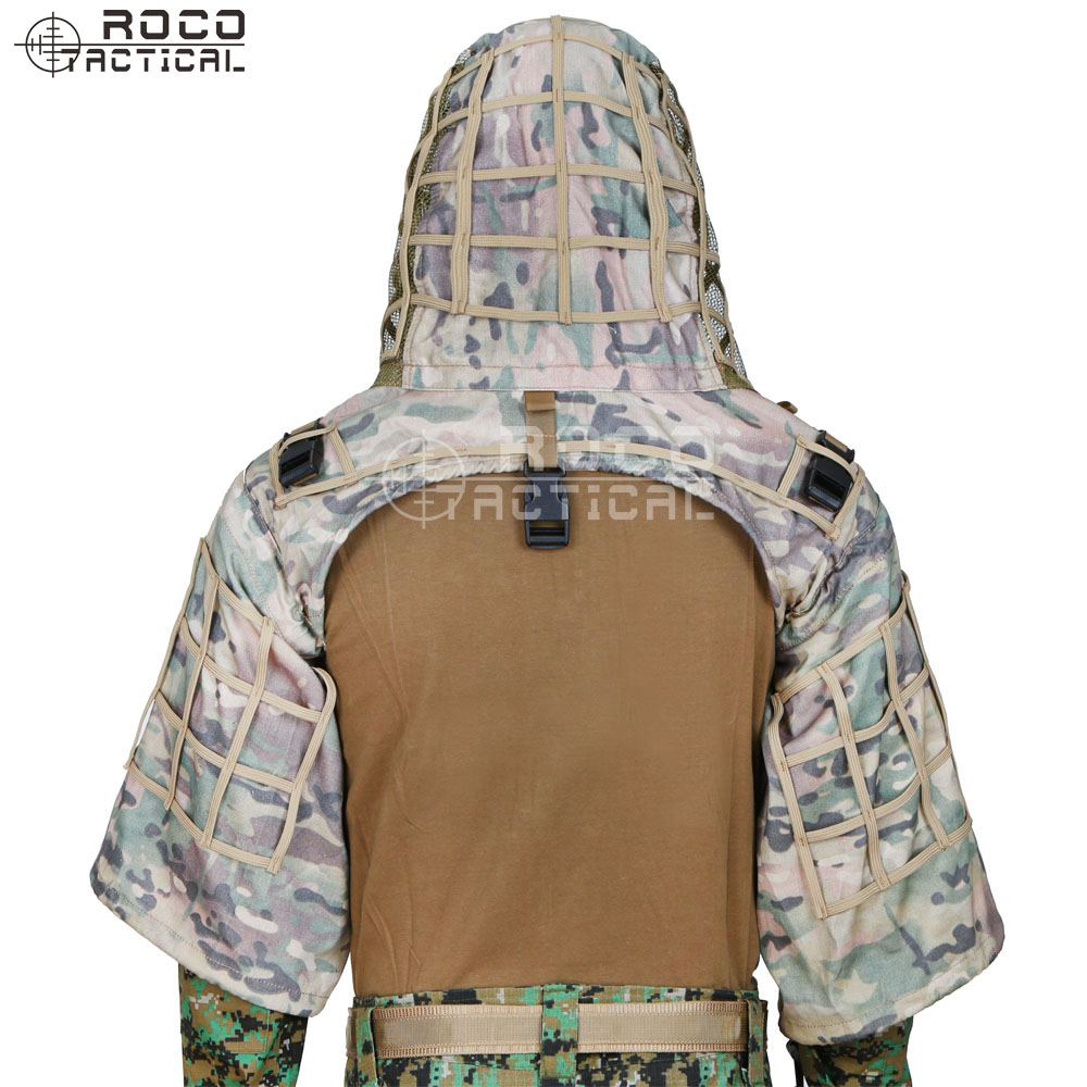 ROCOTACTICAL-mesurillie Viper  - Ghillie Suit Woodland avis et prix
