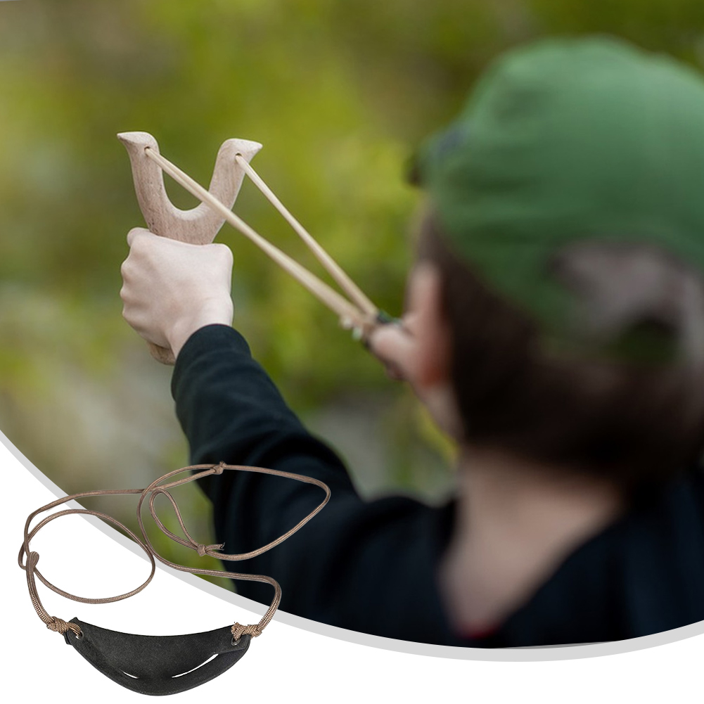 Fronde de berger en cuir faite - Outdoor Hunting Toys avis et prix