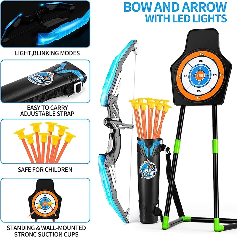 Arc et flèches pour enfants en - Outdoor Hunting Games For Kids avis et prix