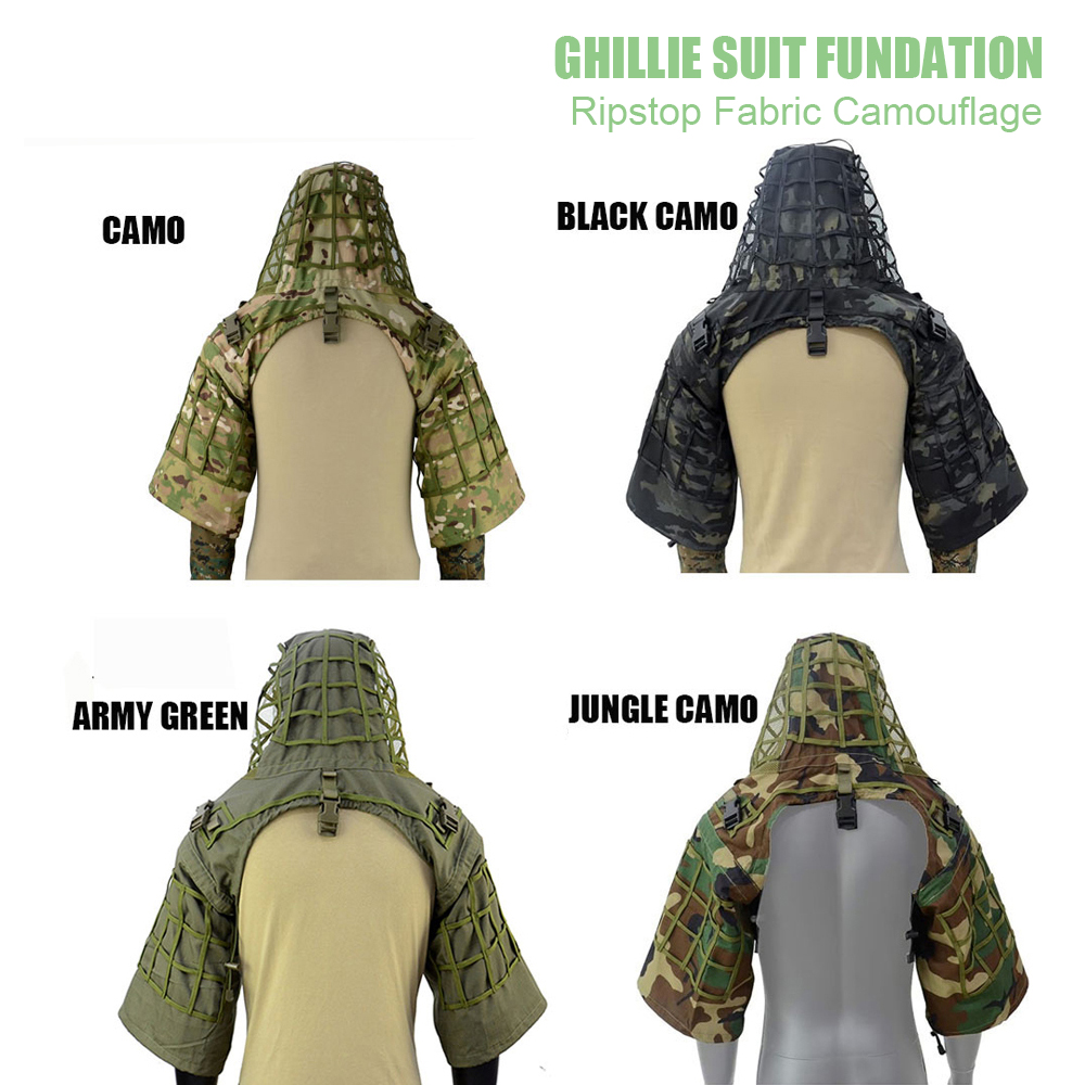 Fondation de costume Ghillie,  - Ghillie Suit Woodland avis et prix