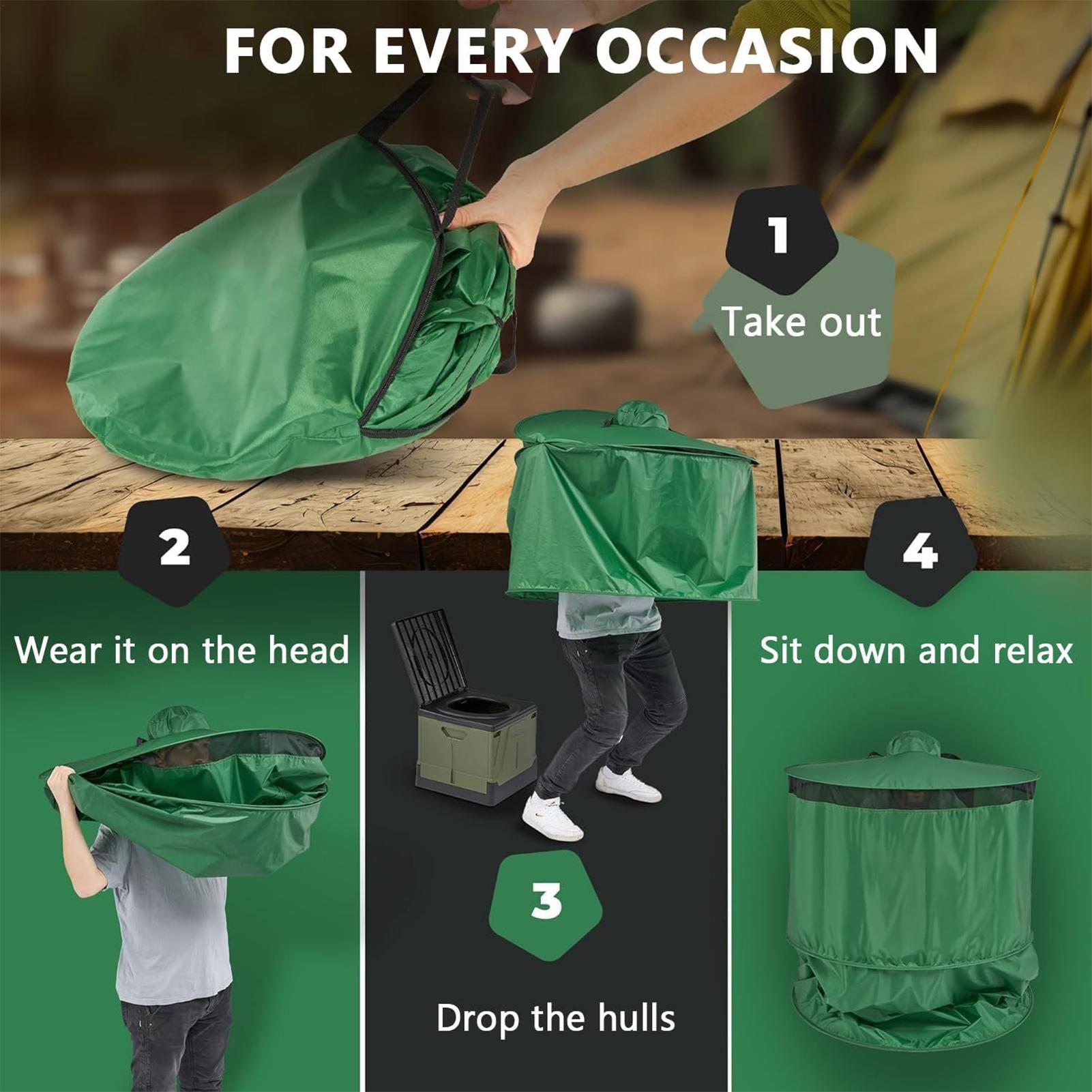 Tente de toilette de camping p - Outdoor Hunting Toilet avis et prix