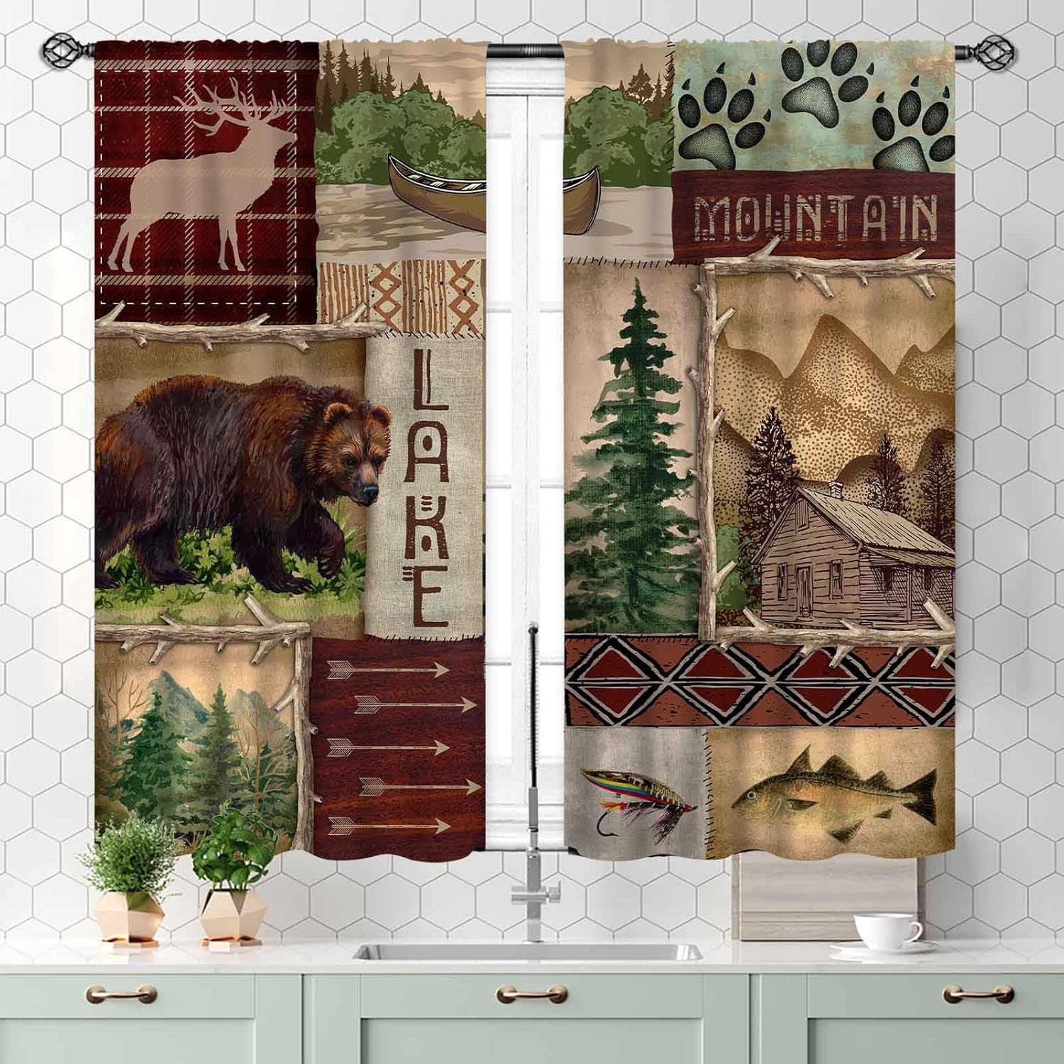 Panneau de rideau décoratif en - Outdoor Hunting Youtube avis et prix