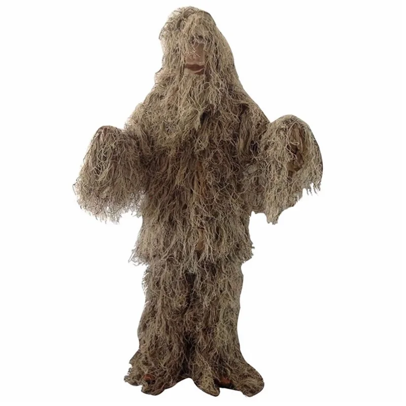 5 pièces adulte Ghillie costum - Ghillie Suit Woodland avis et prix