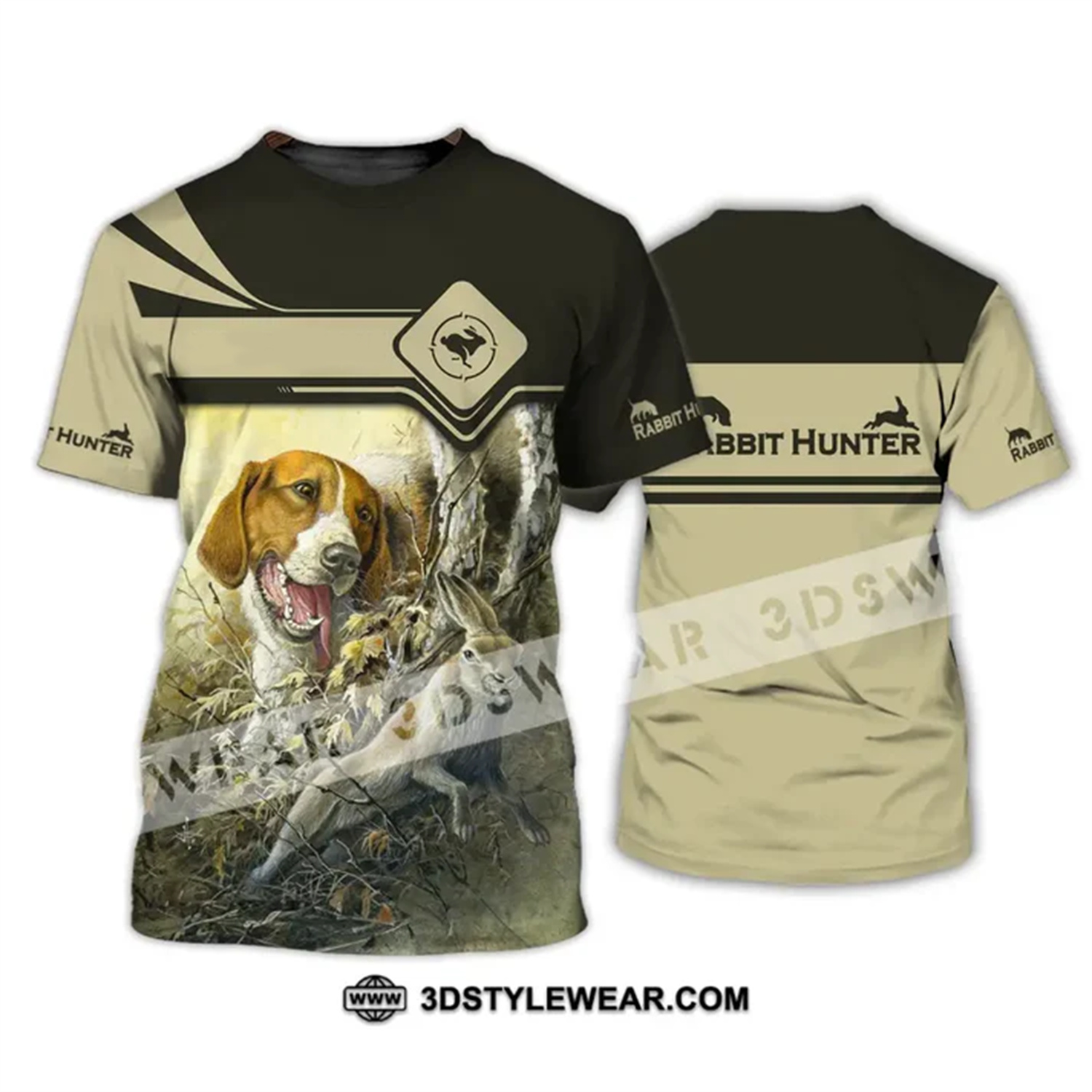 T-shirt à manches courtes avec - Outdoor Hunting Paintings avis et prix