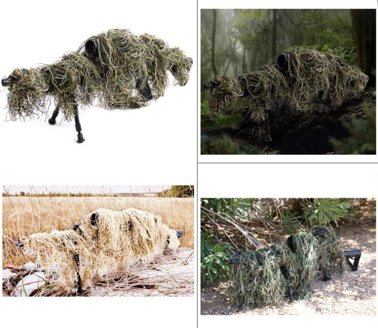 Type d'herbe chasse fusil enve - Ghillie Suit Woodland avis et prix