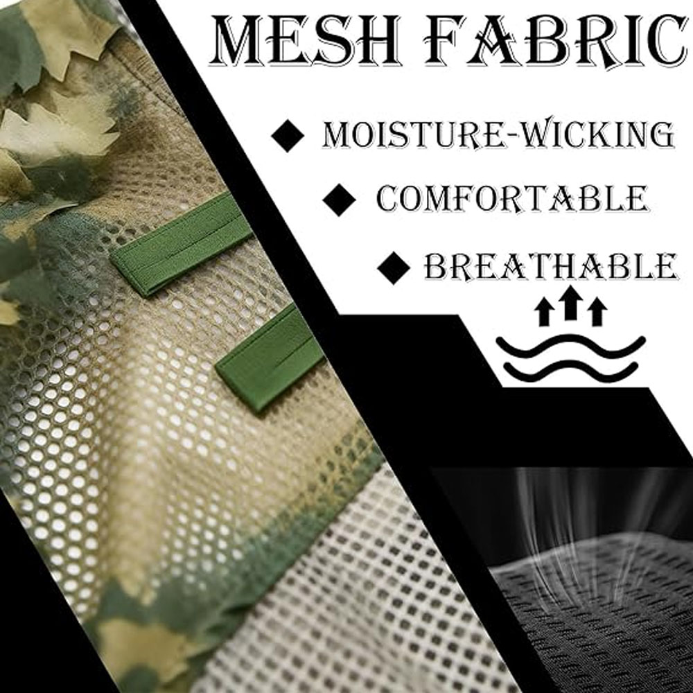 Veste de camouflage style cape - Ghillie Suit Woodland avis et prix