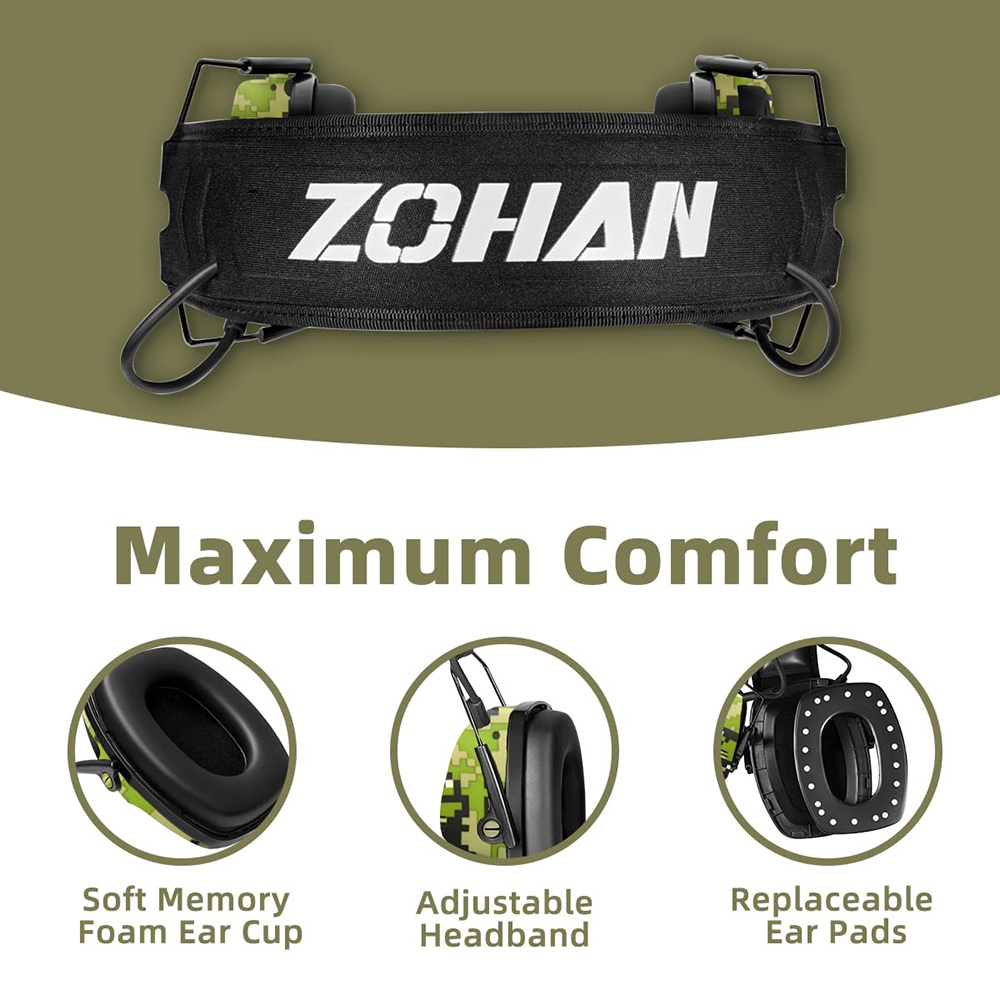 ZOHAN-Cache-oreilles de tir él - Shooting Ear Muff avis et prix