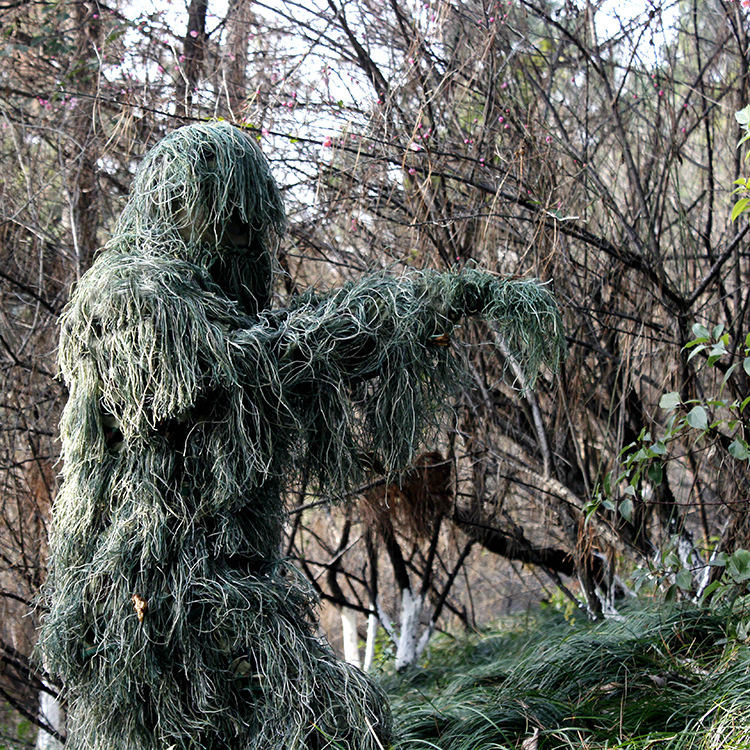 Costumes Ghillie de neige blan - Ghillie Suit Woodland avis et prix