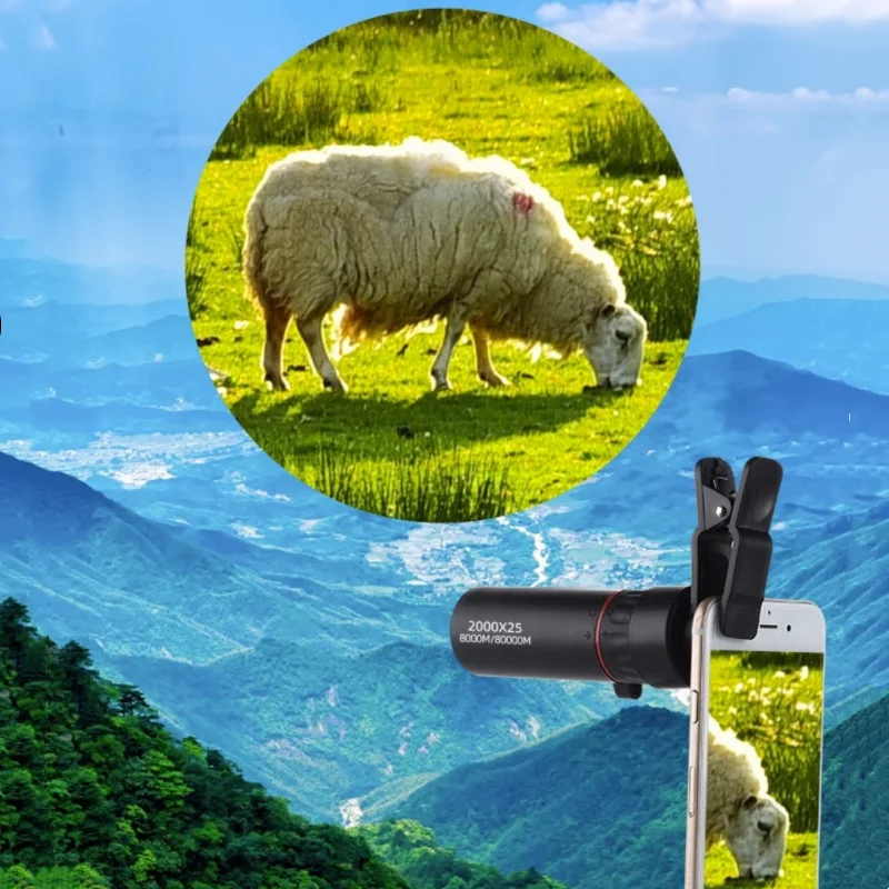Télescope monoculaire HD 2000x - Hunting Outdoor Watch avis et prix