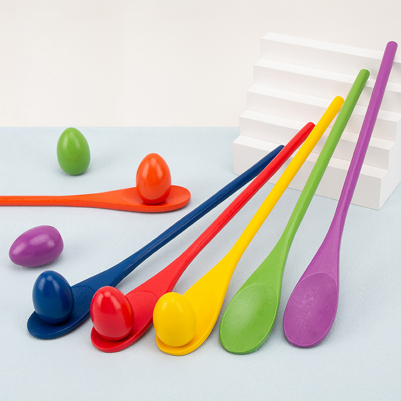 Cuillère à œufs en bois pour e - Outdoor Hunting Games For Kids avis et prix