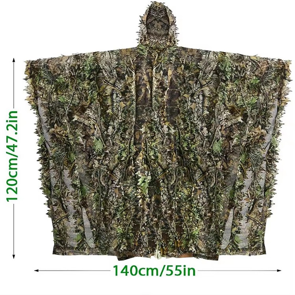 CamSolomon-Cape de chasse à fe - Ghillie Suit Woodland avis et prix
