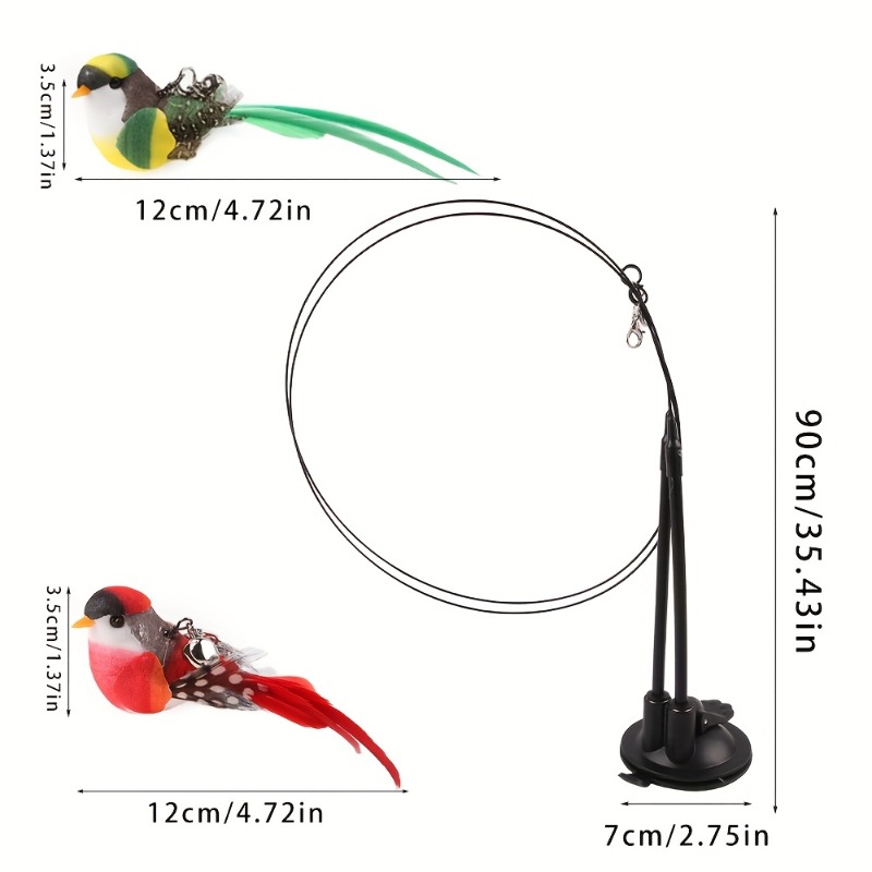 Baguette interactive pour chat - Outdoor Hunting Toys avis et prix